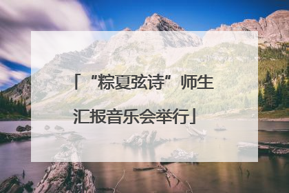 “粽夏弦诗”师生汇报音乐会举行