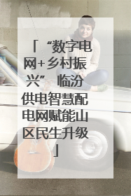 “数字电网+乡村振兴” 临汾供电智慧配电网赋能山区民生升级