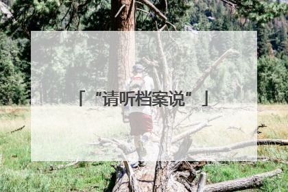“请听档案说”