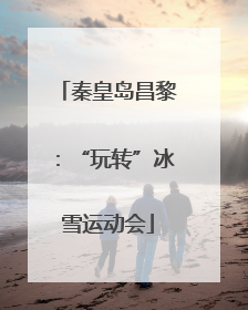秦皇岛昌黎：“玩转”冰雪运动会