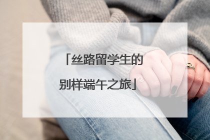丝路留学生的别样端午之旅