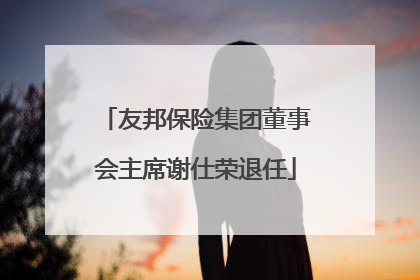 友邦保险集团董事会主席谢仕荣退任