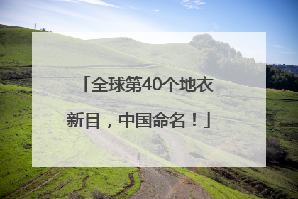 全球第40个地衣新目，中国命名！