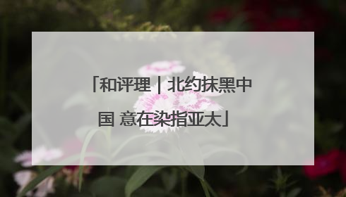 和评理｜北约抹黑中国 意在染指亚太