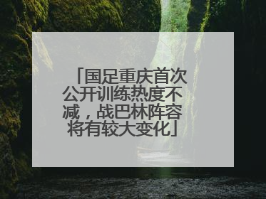 国足重庆首次公开训练热度不减，战巴林阵容将有较大变化