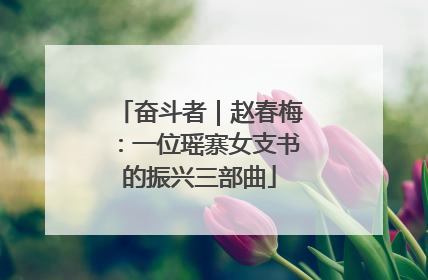 奋斗者|赵春梅:一位瑶寨女支书的振兴三部曲