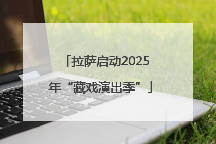 拉萨启动2025年“藏戏演出季”