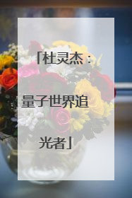 杜灵杰：量子世界追光者