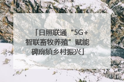 日照联通“5G+智联畜牧养殖”赋能碑廓镇乡村振兴