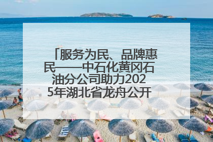 服务为民、品牌惠民——中石化黄冈石油分公司助力2025年湖北省龙舟公开赛（黄冈站）