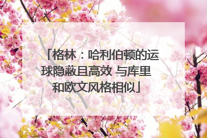 格林：哈利伯顿的运球隐蔽且高效 与库里和欧文风格相似