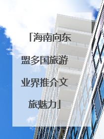 海南向东盟多国旅游业界推介文旅魅力