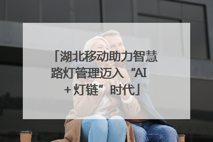 湖北移动助力智慧路灯管理迈入“AI＋灯链”时代