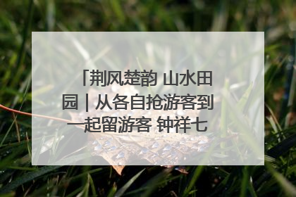 荆风楚韵 山水田园｜从各自抢游客到一起留游客 钟祥七村抱团解了“乡愁”添了“乡酬”