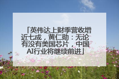 英伟达上财季营收增近七成，黄仁勋：无论有没有美国芯片，中国AI行业将继续前进