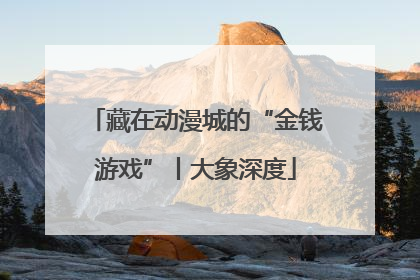 藏在动漫城的“金钱游戏”丨大象深度