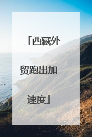 西藏外贸跑出加速度