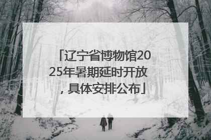 辽宁省博物馆2025年暑期延时开放，具体安排公布