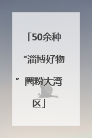 50余种“淄博好物”圈粉大湾区