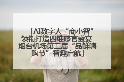 AI数字人“商小智”领衔打造四维感官盛宴 烟台机场第三届“品鲜嗨购节”智趣启航