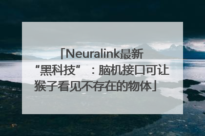 Neuralink最新“黑科技”：脑机接口可让猴子看见不存在的物体